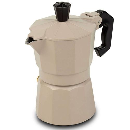 Καφετιέρα Espresso Misty 10-174-020 12x7x12,5cm 50ml Beige-Black Nava