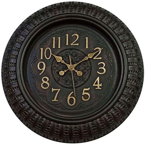 Ρολόι Τοίχου 816507 50,5x5,8cm Anthracite-Gold Ankor
