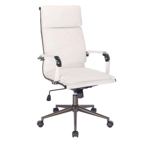 Καρέκλα Γραφείου Elite 2 25-0649 54x64x103/109,5cm Nickel-White