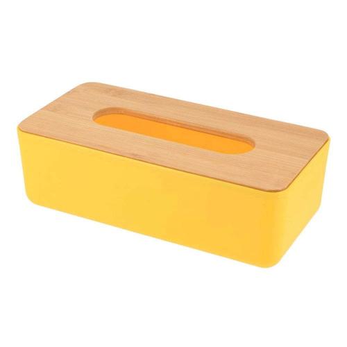 Κουτί Για Χαρτομάντηλα 06.6724266 Yellow-Natural