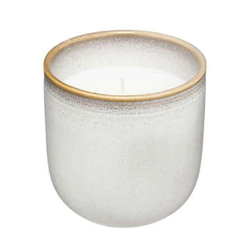 Αρωματικό Κερί Σε Ποτήρι Vanilla 07.187626A 8,2x8,2x9,3cm 195gr White