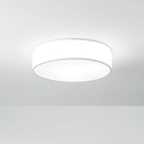 Φωτιστικό Οροφής - Πλαφονιέρα I-Capital-PL57-BCO E27 15x57cm White Luce Ambiente Design