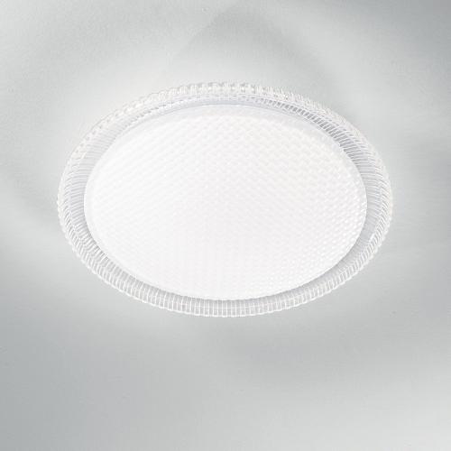 Φωτιστικό Οροφής - Πλαφονιέρα I-Frozen-PL60 Led 6000lm 3000K/4000K/6500K 58x8cm White Luce Ambiente Design