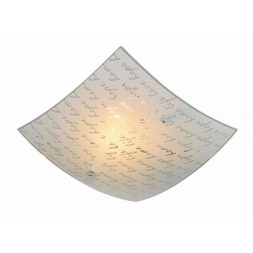 Φωτιστικό Οροφής - Πλαφονιέρα Signa 602500101 30x30cm Decorated White Trio Lighting