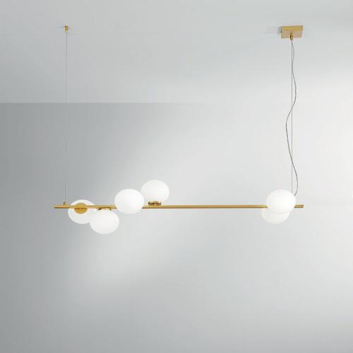 Φωτιστικό Οροφής - Ράγα I-Enoire-S120-Oro E14 150x120x32cm Gold Luce Ambiente Design