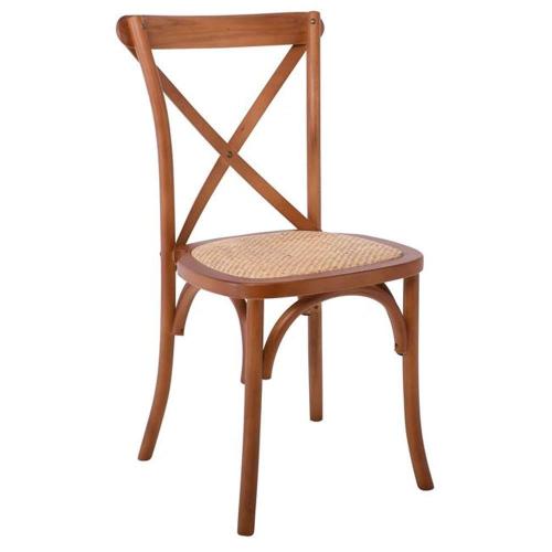 Καρέκλα Destiny Ε7020,2 48x52x89cm Beech Walnut
