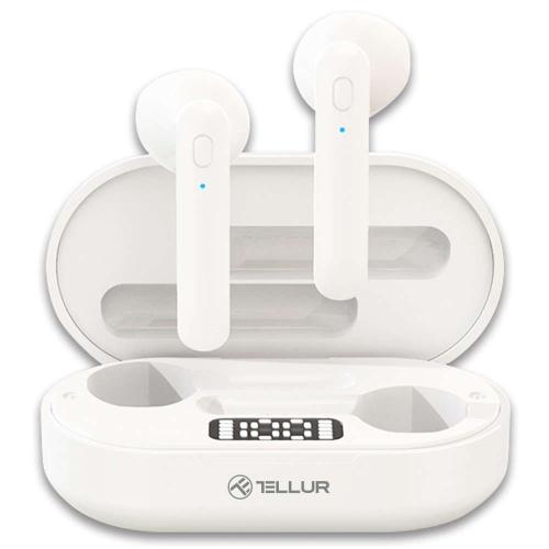 Ακουστικά Ασύρματα Bluetooth Tws Flip Bluetooth TLL511411 White Tellur