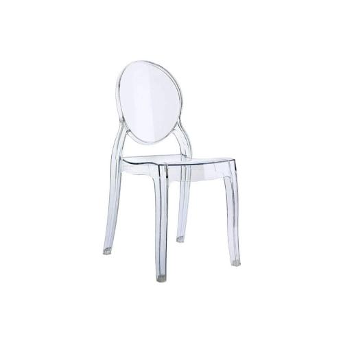 Καρέκλα Elizabeth Baby Clear 32-0164 30X34X63 cm Siesta Σετ 4τμχ