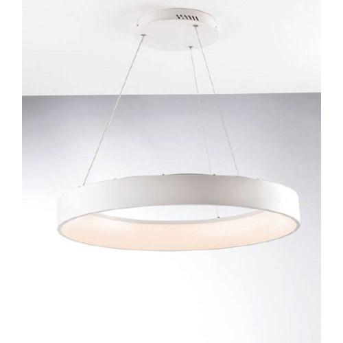 Φωτιστικό Οροφής Noah LED-NOAH-S60-BCO 60W Led Φ60cm 150cm White Luce Ambiente Design