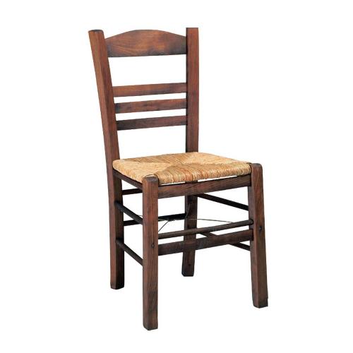Καρέκλα Καφενείου Σίφνος Καρυδί P969 Ε2 43Χ40Χ87 cm