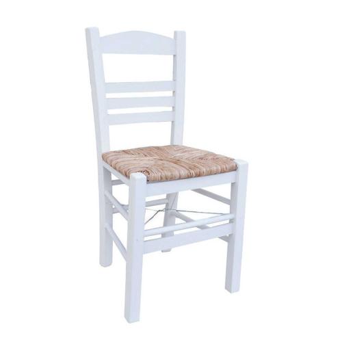 Καρέκλα Καφενείου Σίφνος White P969 Ε8 43Χ40Χ87 cm