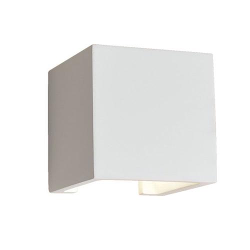 Φωτιστικό Τοίχου-Απλίκα Cube Ceramic 4096900 White Viokef