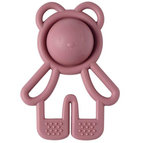 Κουδουνίστρα-Μασητικό 'Pop-It' N875240 8,3x2x11,7cm Pink Nattou