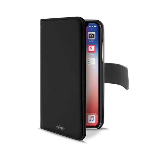 Θήκη Bookstyle Για iPhone Xs Max IPCX65BOOKC3BLK Black Puro