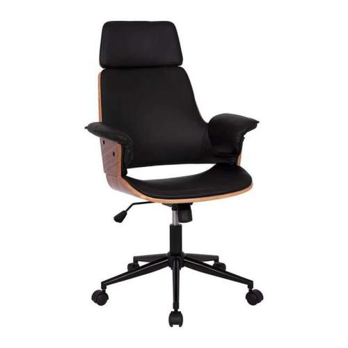 Καρέκλα Γραφείου Διευθυντική Superior Pro 67x66x120 HM1110.01 Wallnut-Black