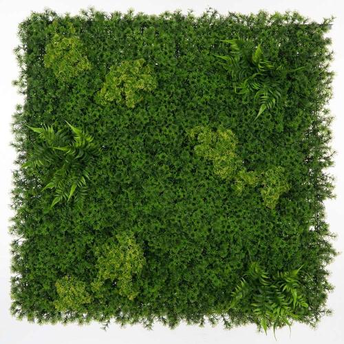 Τεχνητή Φυλλωσιά Φτέρη Mossy 7801-7 100x100cm Green Supergreens
