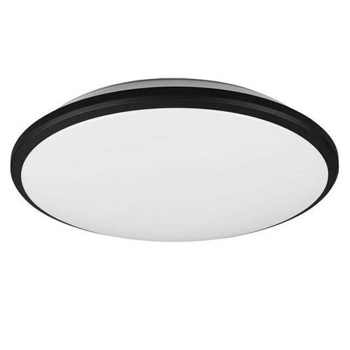 Φωτιστικό Οροφής - Πλαφονιέρα Limbus R67021132 20,5W Led Φ34cm 6cm Black Mat RL Lighting