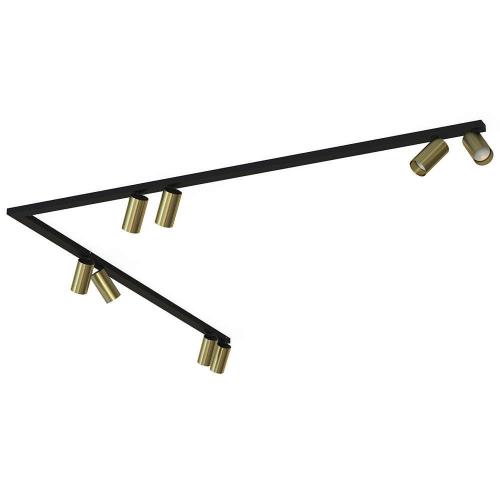 Φωτιστικό Οροφής - Σποτ Mono Corner 7755 8xGU10 10W 2X150 Solid Brass Nowodvorski