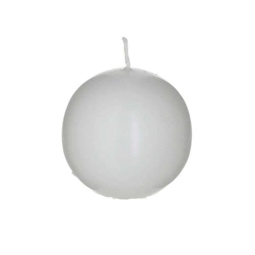 Κερί Μπάλα 3-80-061-0022 Φ6cm White Inart