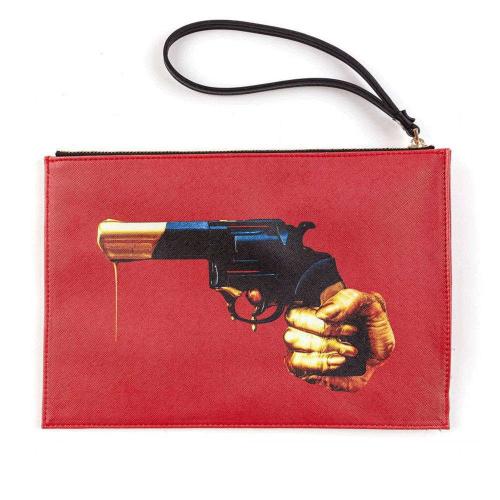 Τσάντα Χειρός Revolver 02582 28x20x3cm Multi Seletti