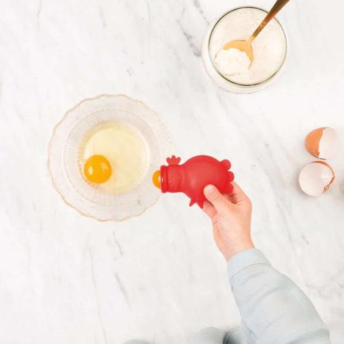 Διαχωριστής Αυγού Ophelie Little Chef LI81113 9x4,5x6,6cm Red Lilliputiens