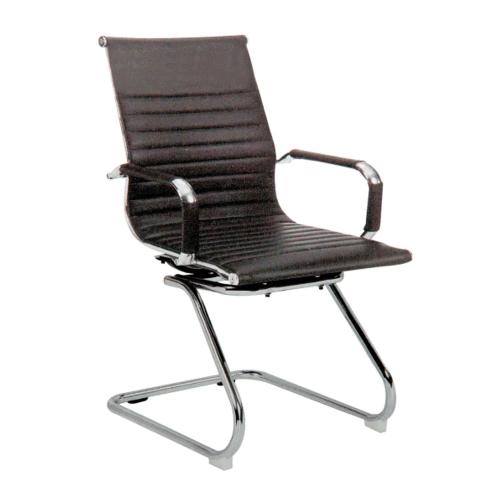 Καρέκλα Υποδοχής Bs 8250 Black 01-0156 56X61X90 cm Σετ 2τμχ