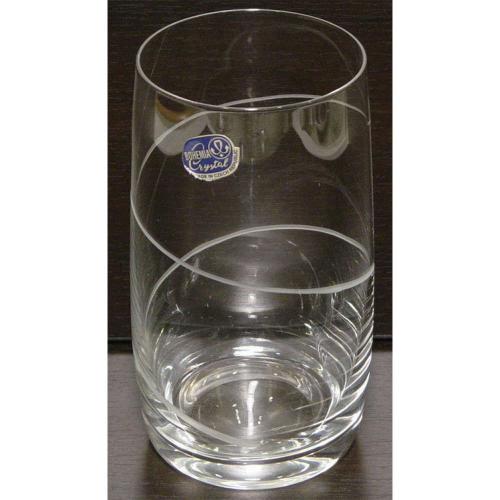 Ποτήρι Σωλήνα Σερπαντίνα CLX25015021 380ml Clear Από Κρύσταλλο Βοημίας