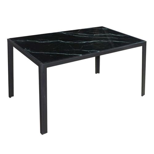 Τραπέζι Dego ΕΜ834,2 140x80x75cm Black