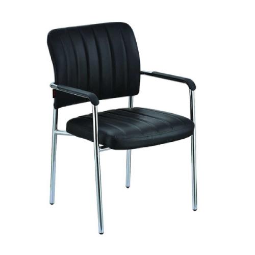 Καρέκλα Υποδοχής Oliver Black 01-0215 55X50X81 cm