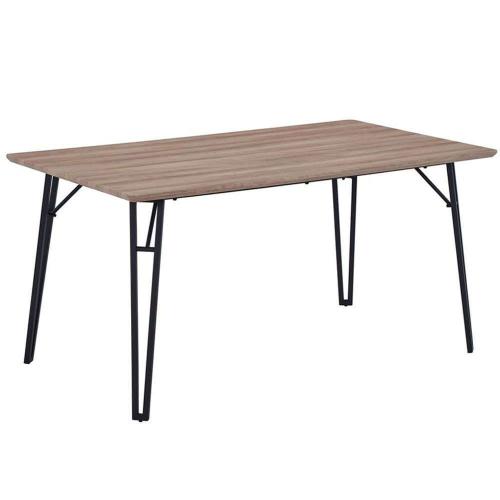 Τραπέζι Kaiser 02-0527 160x90x76cm Oak