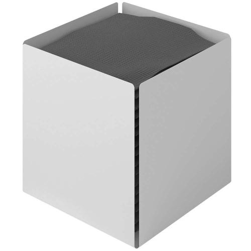 Κουτί Για Χαρτομάντηλα Κύβος 123-033 13x13x13cm Matt White Pam&Co