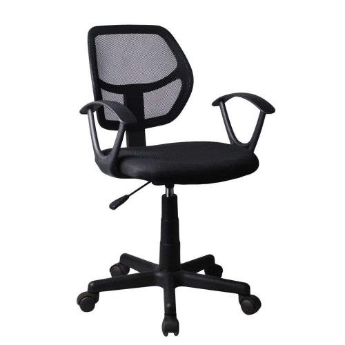 Καρέκλα Γραφείου Stripes Black 55x53x80/92cm 25-0230