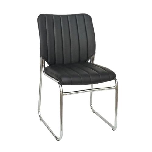 Καρέκλα Υποδοχής Bm102 Black 01-0222 51X58X85 cm Σετ 4τμχ
