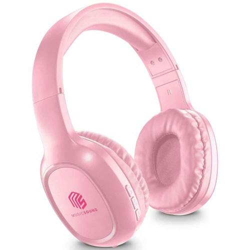 Ακουστικά Ασύρματα Over-Ear Music Sound 429569 Pink Cellular Line