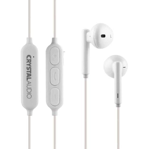 Ακουστικά Bluetooth In-Ear BIE-02-W White Crystal Audio