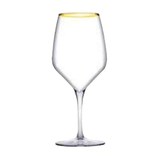 Ποτήρι Κρασιού Napa SP440359G6GD 580ml Clear-Gold Espiel