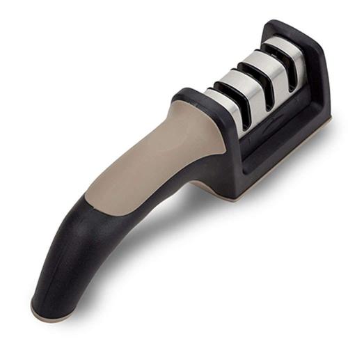 Ακονιστήρι Ατσάλινων Μαχαιριών Misty 10-186-006 21,5cm Beige-Black Nava