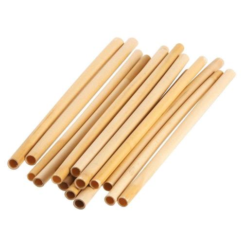 Καλαμάκια Bamboo (Σετ 24Τμχ) 48313-20 Φ1,1x20cm Natural Paderno