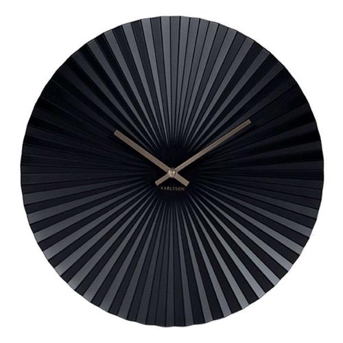 Ρολόι Τοίχου KA5657BK Sensu D40cm Steel Black Karlsson