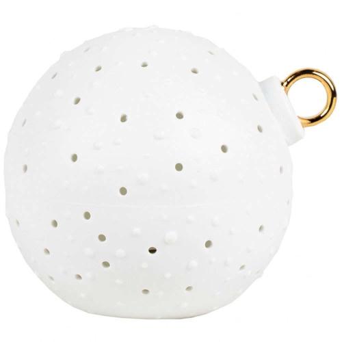 Διακοσμητικό Wonder Sphere Με Φωτισμό Led RD0090300 11x9x8,5cm Με Μπαταρίες White-Gold Raeder