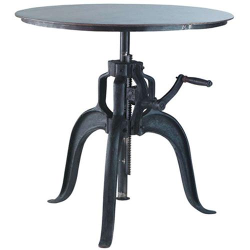 Τραπέζι Bistro Vintage 200025 75x75x75cm Black Soulworks