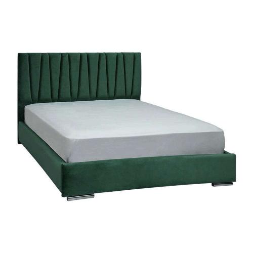 Κρεβάτι Διπλό Palermo 887-223-007 175x214x115cm (Για Στρώμα 160x200cm) Dark Green