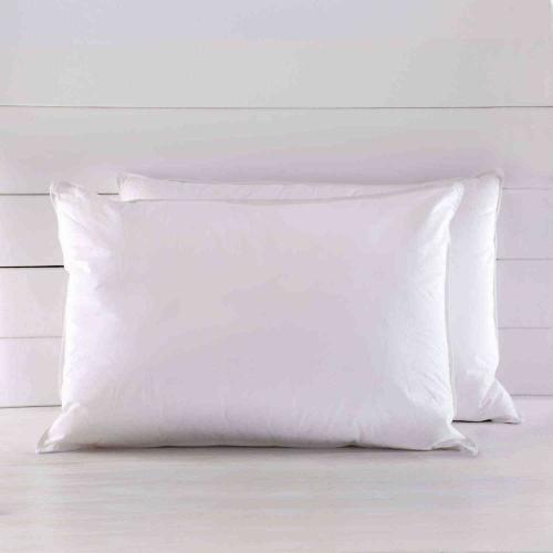 Μαξιλαρι Ύπνου Πουπουλένιο Μαλακό Basics Λευκό 50Χ70 Ρυθμός