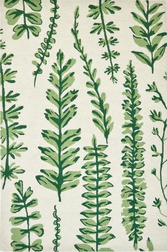 Χαλί Ferns 125907 Juniper Ivory-Green Scion