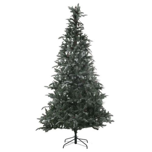 Χριστουγενιάτικο Δέντρο Χιονισμένο Με Καρπούς 2-85-566-0107 240cm (1486Tips) White-Green Inart