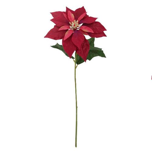Λουλούδι - Κλαδί Αλεξανδρινό 99-00-2603 72cm Red Marhome