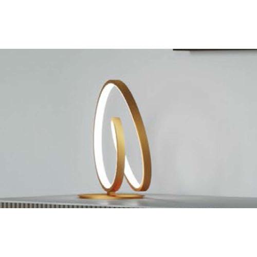 Φωτιστικό Επιτραπέζιο Lieve LED-LIEVE-L-ORO 15W Led Φ18cm 31,6cm Gold Luce Ambiente Design