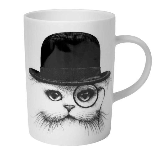 Κούπα Cat in Hat Marvellous 09001-CH 10,5X8cm White-Black Rory Dobner