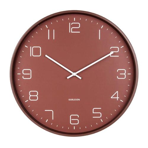 Ρολόι Τοίχου Lofty KA5751RD Φ40cm Red Karlsson