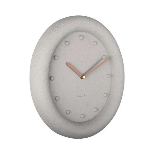 Ρολόι Τοίχου Petra KA5717WG 30x4,3cm Grey Present Time